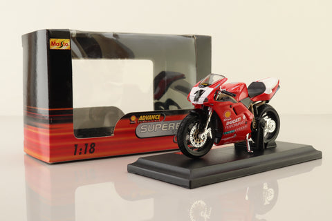 Maisto 39328S; Ducati 996 SPS; Shell, Red RN7