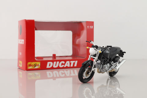 Maisto 39324; Ducati Monster Dark; Black