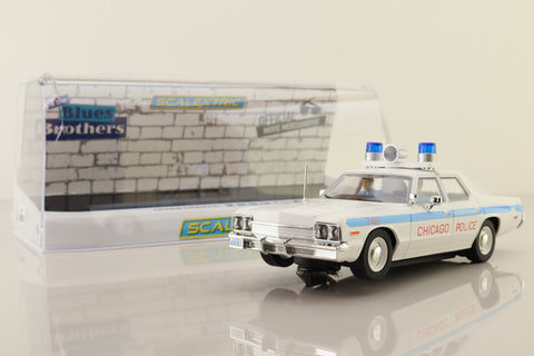 Scalextric C4407; 1974 Dodge Monaco; Blues Brothers Chicago Police