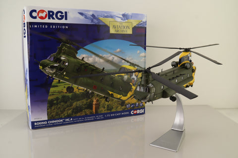 Corgi AA34216; Boeing Chinook Helicopter; RAF No.28 Sqn; 100 Years Anniversary; RAF Benson 7th April 2016
