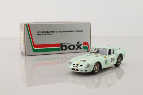 Bang/Box/ Best 8402; Ferrari 250 GTO; 1962 24h Le Mans DNF; Ireland & Gregory; RN20