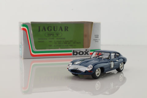 Bang/Box/ Best 8443; Jaguar E-Type; Coupe; 1962 Touris Trophy 6th; Dick Protheroe; RN14