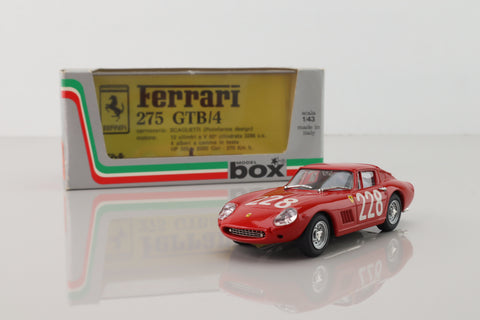 Bang/Box/ Best 8430; Ferrari 275 GTB; 1966 Targa Florio DNF; Conti & Venturi; RN228