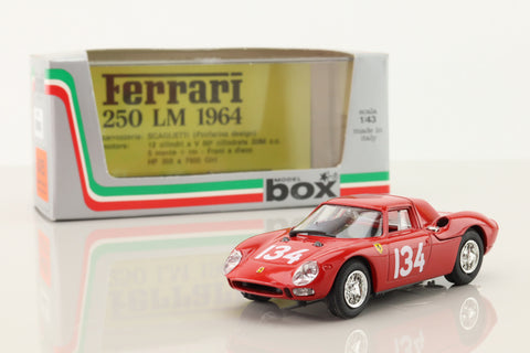 Bang/Box/ Best 8435; Ferrari 250 LM; 1964 Nurburgring 1000km DNF; Beurlys & Dumay; RN134