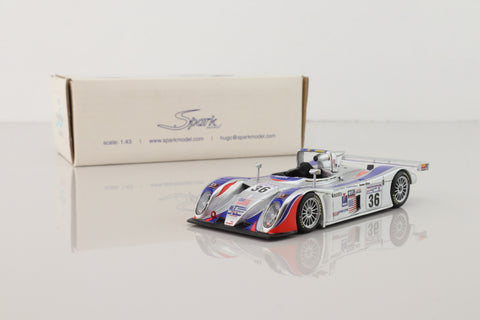 Spark SCYD06; Reynard 01Q; 2001 Le Mans DNF, de Radigues, Matsuda, Maassen; RN36