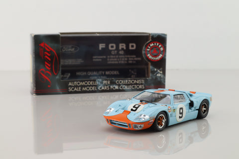Bang/Box/ Best 1007; Ford GT 40; 1968 24h Le Mans 1st; Rodriguez & Bianchi; RN9
