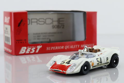Bang/Box/ Best 9041; Porsche 908/2; 1969 Brands Hatch 3rd; Mitter, Schutz; RN54