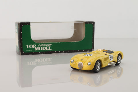 Top Model TMC031; Jaguar C Type; 1953 24h Le Mans 9th; Laurent & de Tornaco; RN20