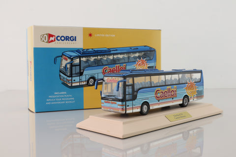 Corgi OOC AN45904; Van Hool T9 Coach; Caelloi Motors, 50th Anniversary Model