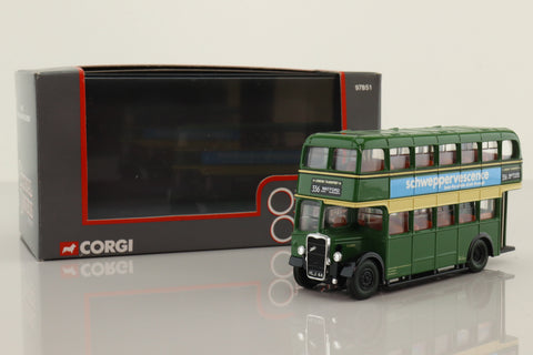Corgi OOC 97851; Bristol K Bus; London Transport; 336 Watford, Chennes, Rickmansworth; Schweppervescence