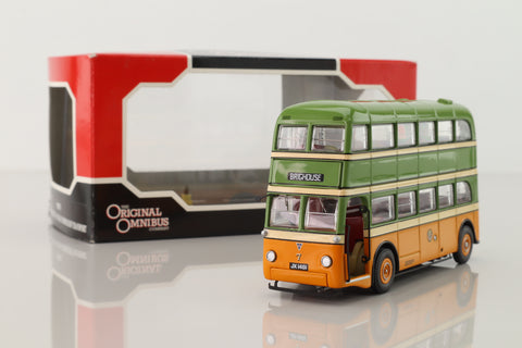 Corgi OOC OM45710; AEC Q Double Deck Bus; Halifax Corporation Transport; Brighouse