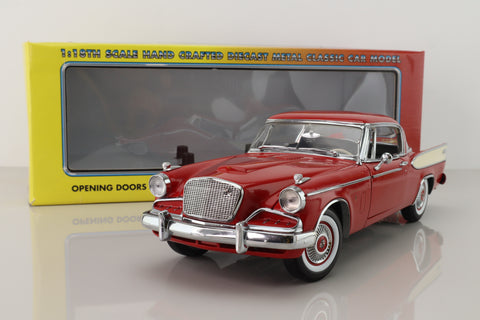 Motor City Classics 80009; 1957 Studebaker Golden Hawk; Apache Red