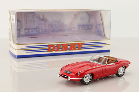 Dinky Toys DY-18; 1968 Jaguar E-Type Open Top; Red
