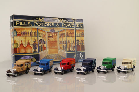 Matchbox MB914; Ford Model A Van; Pills, Potions & Powders Gift Set