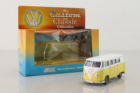 Days Gone Lledo 10065; Volkswagen Transporter Camper; Yellow & White