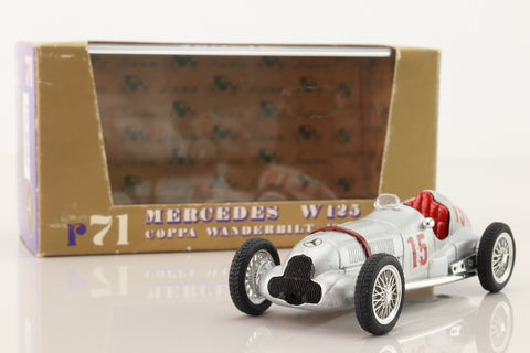 Brumm R71; Mercedes-Benz W125 F1; 1938 Coppa Wanderbilt; RN15