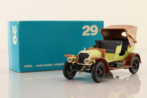 Rio 29; 1902 Mercedes Simplex; Lime & Tan