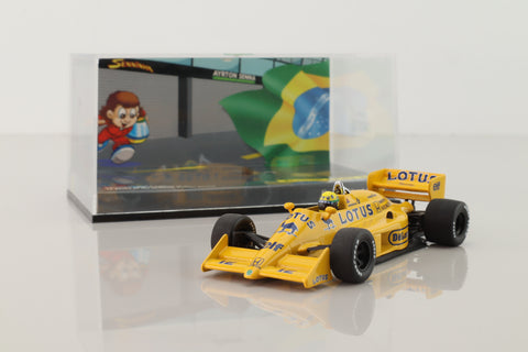 Minichamps 540 431502; Lotus Renault 99T Formula 1; 15 Years of the Institute Ayrton Senna; RN12
