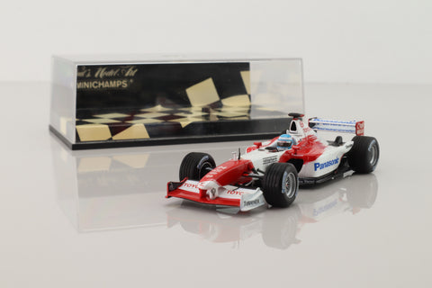 Minichamps 400 020024; Toyota TF102 Formula 1; 2002 F1 Season; Mika Salo; RN24