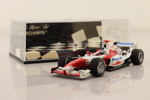 Minichamps 400 040116; Toyota TF104 Formula 1; 2004 R.Zonta