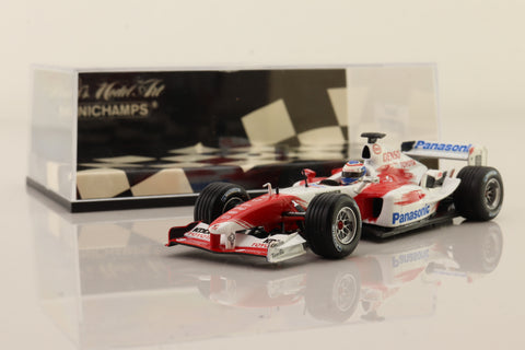 Minichamps 400 040017; Toyota TF104 Formula 1; 2004; Olivier Panis; RN17
