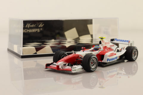 Minichamps 400 040038; Toyota TF104 Formula 1; 2004 F1 Season; Ricardo Zonta; RN38