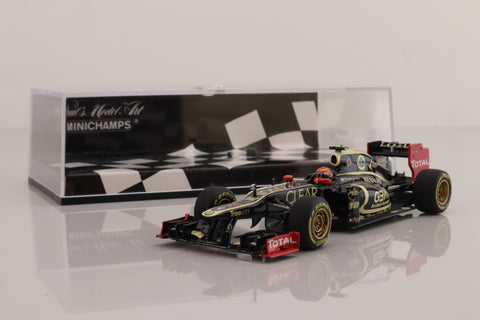 Minichamps 410 120010; Renault E20; 2012 Lotus F1 Team; Romain Grosjean; RN10