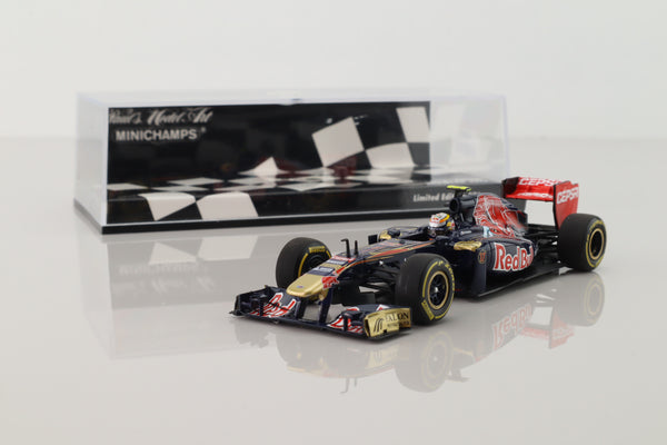 Minichamps 410 120087; Toro Rosso STR7 Formula 1; 2012 Showcar; Jean-Éric Vergne; RN17