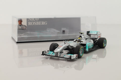 Minichamps 410 110078; Mercedes-Benz GP Formula 1 Showcar; Nico Rosberg; RN8