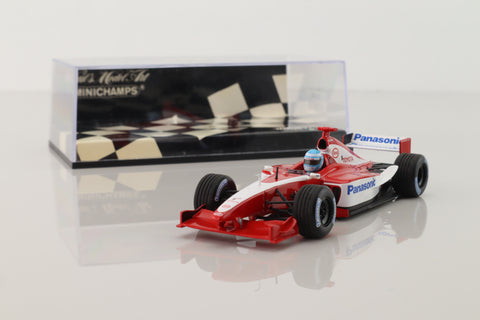 Minichamps 400 010224; Toyota TF101 Formula 1; 2001 Test Car; Mika Salo