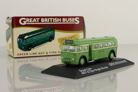Atlas Editions 4 655 114; AEC Q Single Deck Bus; Greenline, Sunningdale via Victoria