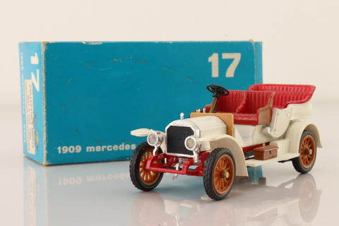 Rio 17; 1909 Mercedes-Benz Germania; Open Top, White