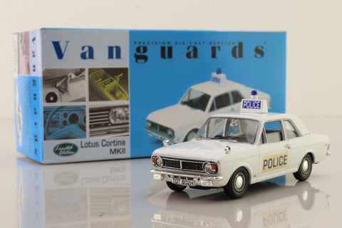 Vanguards VA04101; Ford Cortina MkII Lotus, Hampshire Constabulary