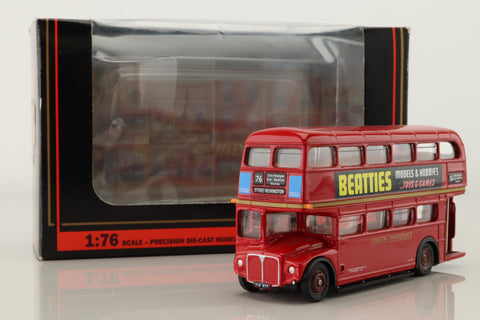 EFE 15602C; AEC Routemaster Bus; London Transport; 76 Stoke Newington, Bank, Blackfriars, Waterloo; Beatties Special