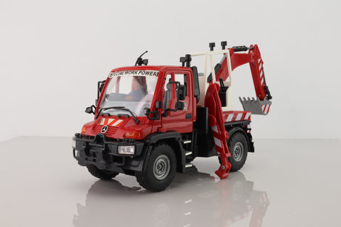 Unbranded; Mercedes-Benz Unimog; Truck-Mounted Mini Excavator