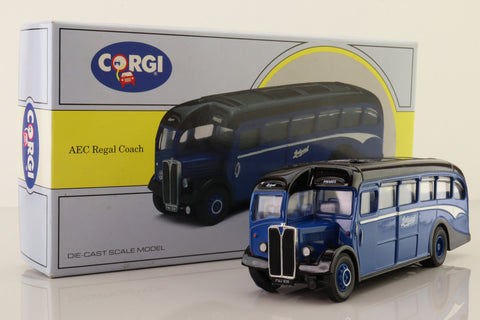 Corgi 97190; AEC Regal Half Cab Coach; Ledgard, Private Hire