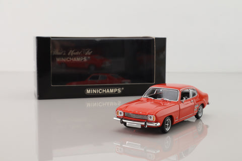 Minichamps 430 085510; 1969 Ford Capri MkI; Light Red
