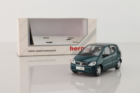 Herpa 070546; Mercedes-Benz A Class; Metallic Green