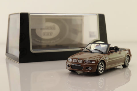 Maxi Car 10032; 1998 BMW M3 Cabriolet E46; Open Top, Brown