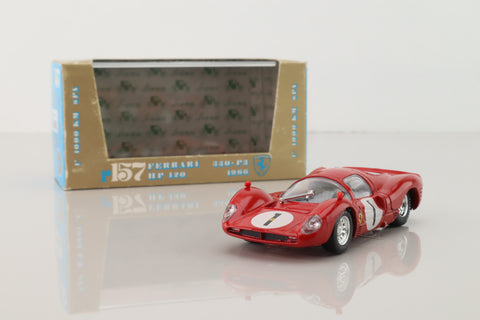 Brumm R157; Ferrari 330-P3; 1966 1000km Spa 1st; Parkes & Scarfiotti; RN1