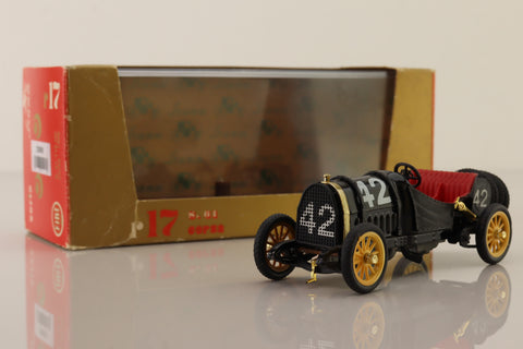Brumm R17; 1908 Fiat S.61 115hp, Corsa; Black, Red Seats, RN42