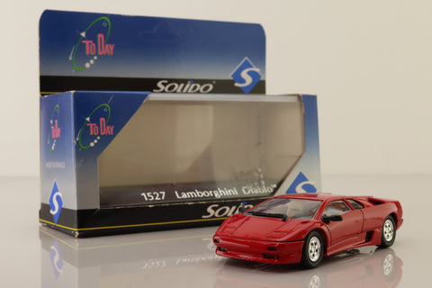 Solido 1527; 1995 Lamborghini Diablo; Red