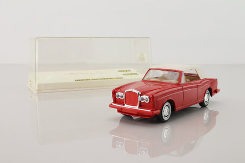 Solido 1512; 1975 Bentley Continental Convertible; Soft Top, Red & White