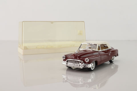 Solido 4512; 1950 Buick Super; Soft Top, Maroon & White