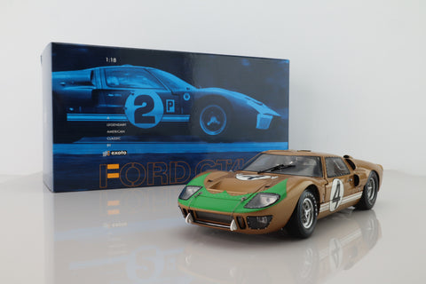 Exoto; Ford GT40 MKII; 1966 Le Mans DNF; Hawkins, Donohue; RN4