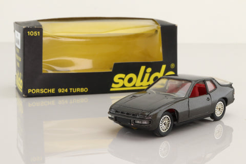 Solido 1051; Porsche 924; Metallic Grey