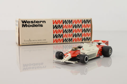 Western Models WRK30; McLaren MP4/1 Formula 1; 1981 John Watson; RN7