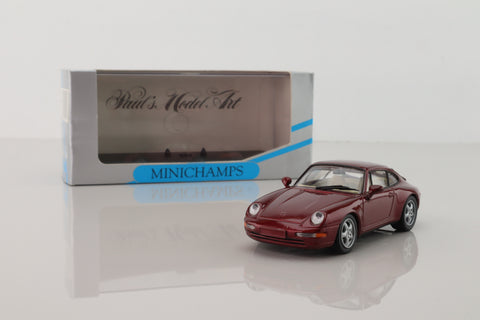 Minichamps MIN 063001; 1994 Porsche 911 (993); Metallic Red