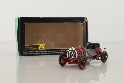 Dugu #04; 1907 Fiat F2 Grand Prix; Dark Red