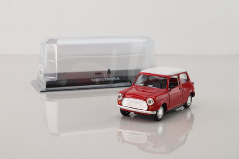 del Prado #02; 1970 Rover Mini Cooper; Red, White Roof
